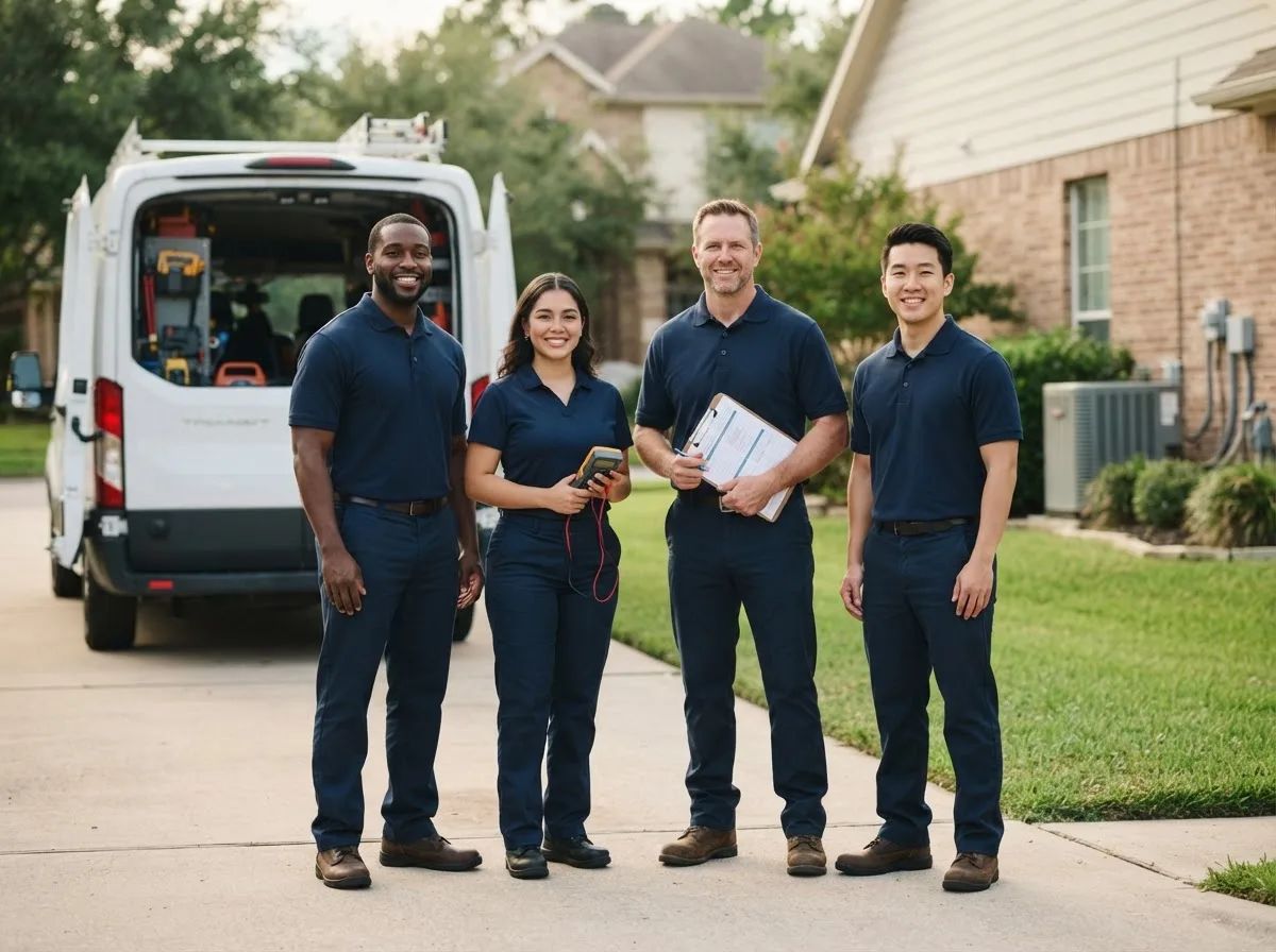Certified HVAC technician near Stockdale, TX